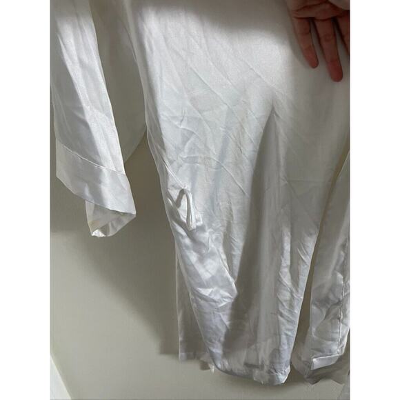 Victoria's Secret Wedding Kimono Sleeves Robe OS White Rhinestone I DO BRIDE - Picture 5 of 9